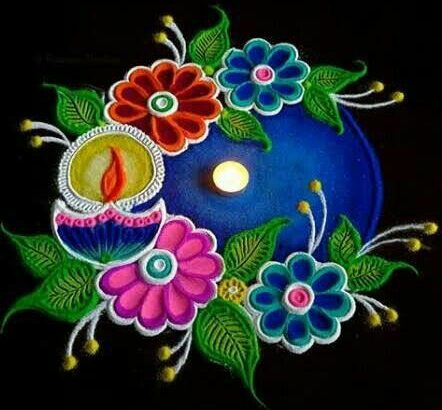 diwali ,dipaak rangoli